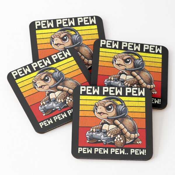 Item preview, Funny Tortoise Vintage Gamer Videogames Pew Zoo Boys Girls Kids designed and sold by rafaeltto.