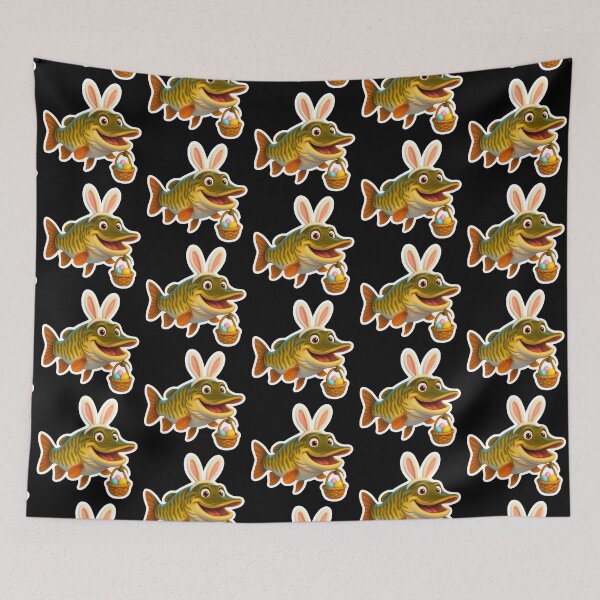 Item preview, Easter Tiger Muskellunge designed and sold by Sillytoe.
