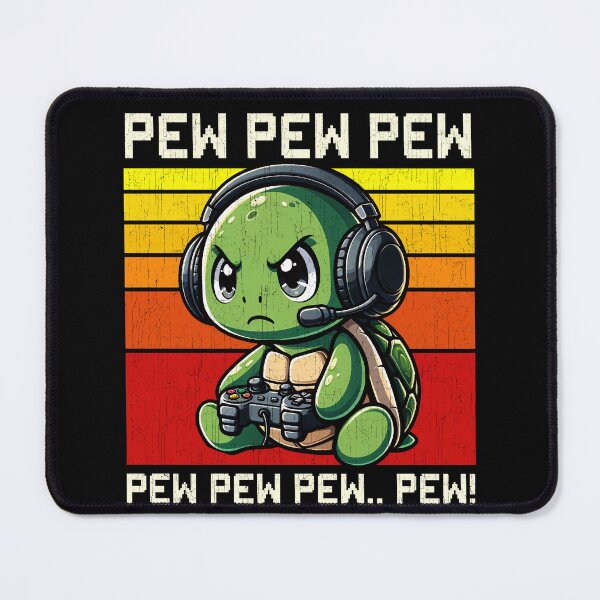 Item preview, Funny Turtle Vintage Gamer Videogames Pew Zoo Boys Girls Kids designed and sold by rafaeltto.