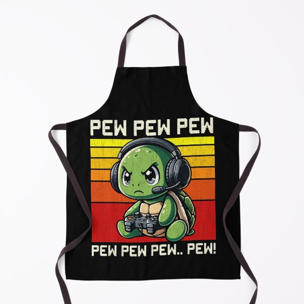 Item preview, Funny Turtle Vintage Gamer Videogames Pew Zoo Boys Girls Kids designed and sold by rafaeltto.