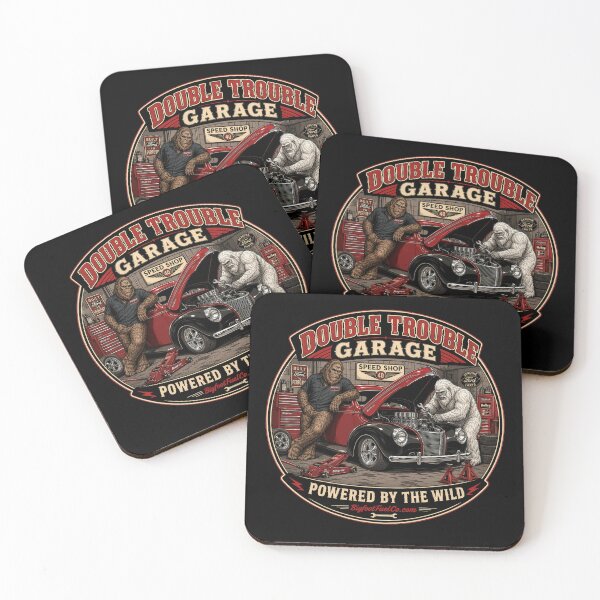 Item preview, Double Trouble Garage Bigfoot & Yeti 1940 Ford Coupe designed and sold by Bigfoot Fuel Co.