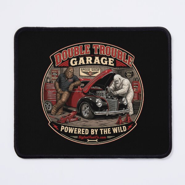 Item preview, Double Trouble Garage Bigfoot & Yeti 1940 Ford Coupe designed and sold by Bigfoot Fuel Co.