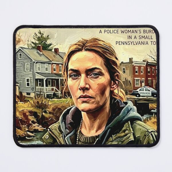 Item preview, The Heart of Easttown: Broadstroke Crime Drama Tribute designed and sold by Art's Diner.