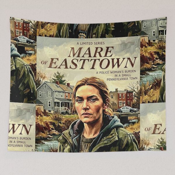 Item preview, The Heart of Easttown: Broadstroke Crime Drama Tribute designed and sold by Art's Diner.