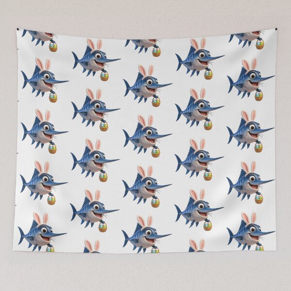 Item preview, Easter Wahoo Fish designed and sold by Sillytoe.
