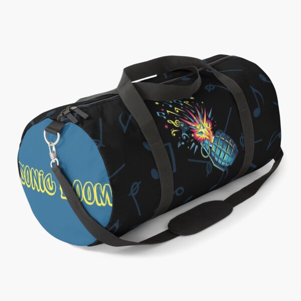Item preview, Sonic Boom – Explosive Music Grenade Neon Pop Art designed and sold by CrimsonChords.