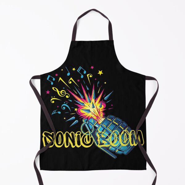Item preview, Sonic Boom – Explosive Music Grenade Neon Pop Art designed and sold by CrimsonChords.