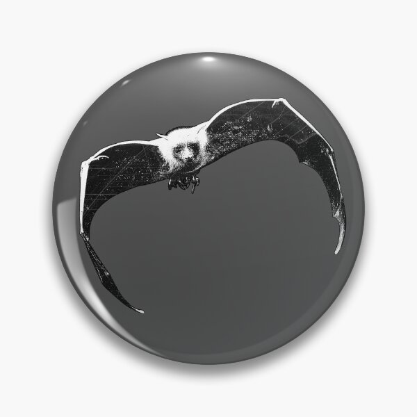Item preview, Flying Fox Bat Dark Gothic Wildlife Etched Art designed and sold by Ghoul Enterprises.