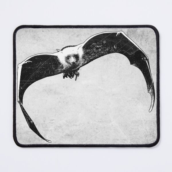 Item preview, Flying Fox Bat Dark Gothic Wildlife Etched Art designed and sold by Ghoul Enterprises.