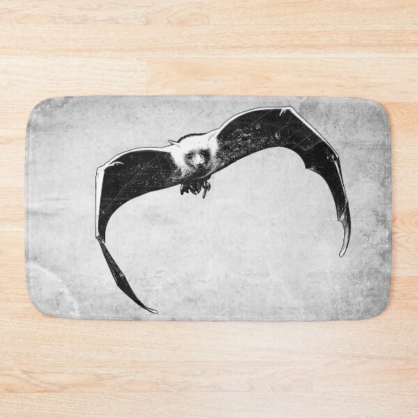 Item preview, Flying Fox Bat Dark Gothic Wildlife Etched Art designed and sold by Ghoul Enterprises.