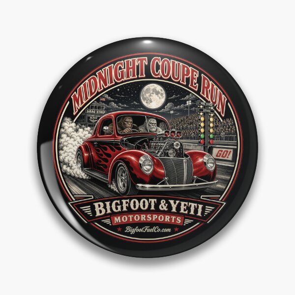 Item preview, Midnight Coupe Run Bigfoot & Yeti 1940 Ford Motorsports designed and sold by Bigfoot Fuel Co.