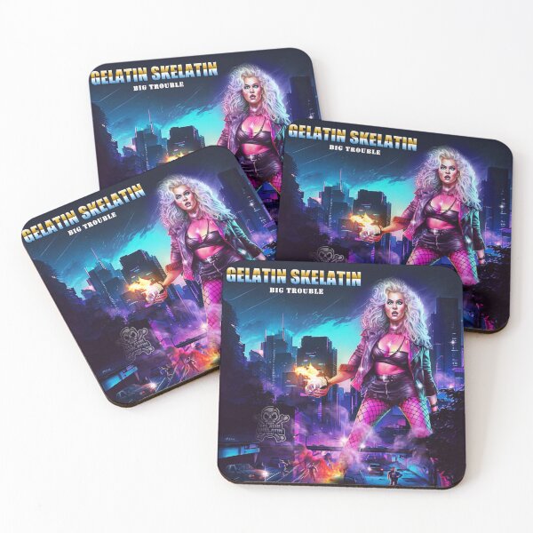 Item preview, Gelatin Skelatin Big Trouble designed and sold by Gelatin Skelatin band merch.