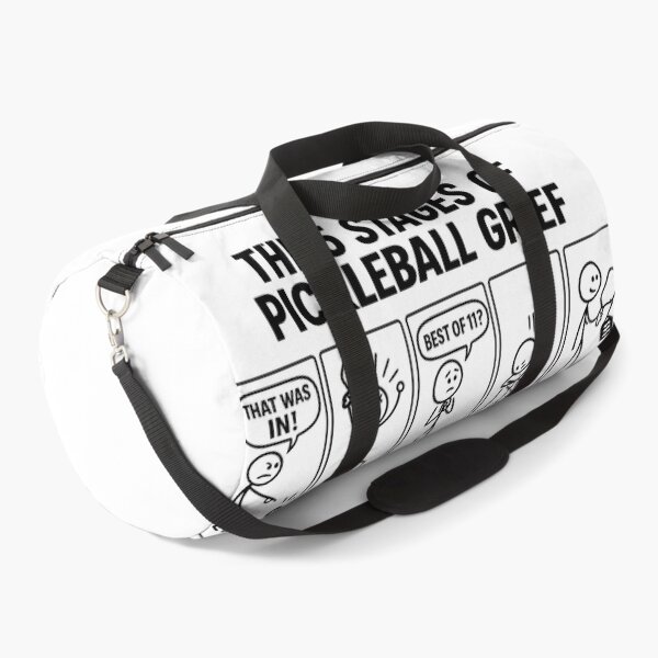 Item preview, “The Five Stages of Pickleball Grief” designed and sold by Mindful56.