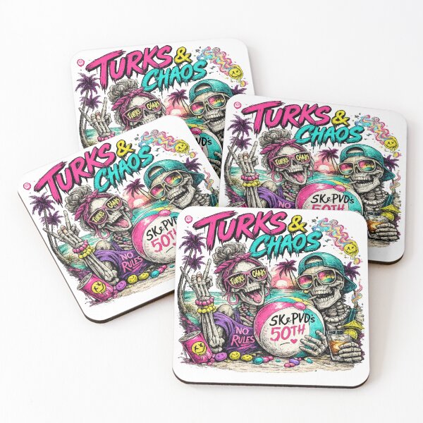 Item preview, Turks & Chaos Birthday Bash designed and sold by SubSonic Shirts.