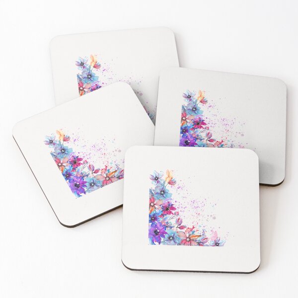 Item preview, Awakening Bloom Vibrant Floral Watercolor Art designed and sold by MadeByMira.