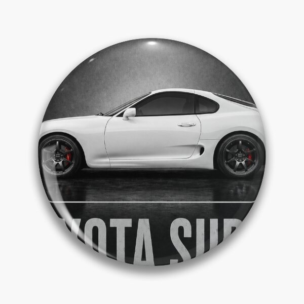 Item preview, Toyota Supra MK4 Poster – Minimalist JDM Sports Car Wall Art (2JZ-GTE) designed and sold by ModernVehicles.