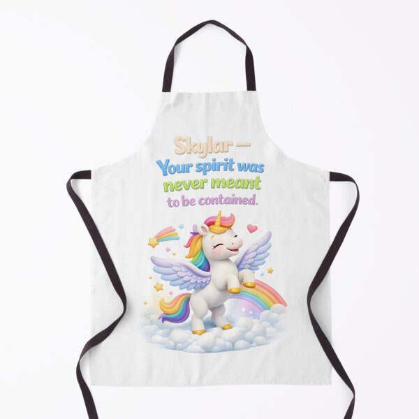 Item preview, Skylar Personalized Unicorn Inspirational Quote Gift designed and sold by LoveNurseries.