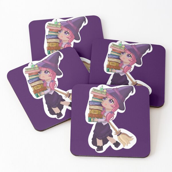 Item preview, Cute Librarian Witch with Magic Books designed and sold by Karimoran.