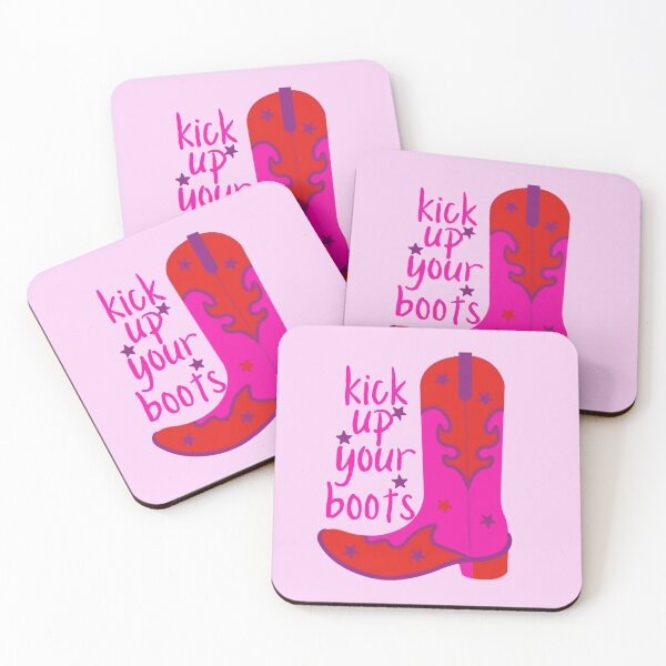 Item preview, Kick Up Your Boots - Cowgirl Boot Design designed and sold by JackedUpArt.