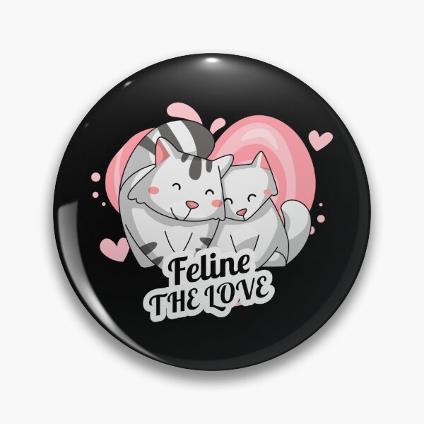 Item preview, Feline the Love Fun Valentines designed and sold by PTMerchco.