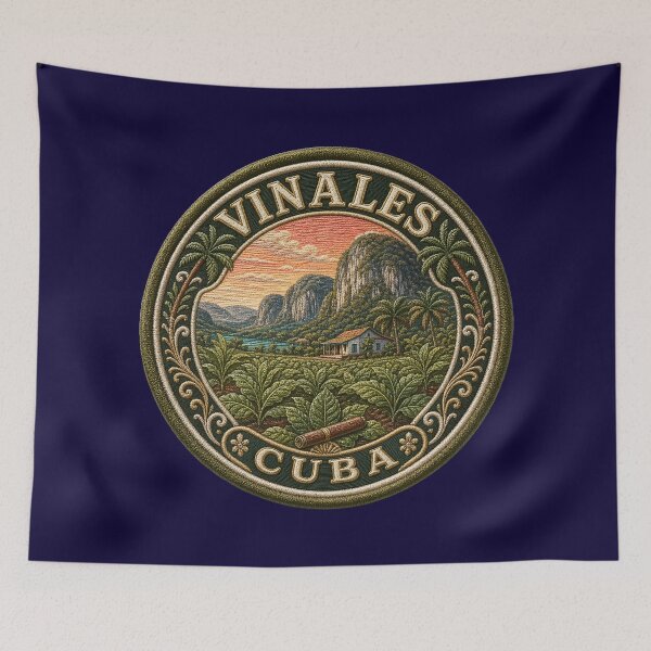 Item preview, Viñales, Cuba – Mogotes, tobacco fields & Caribbean sun designed and sold by Girih.