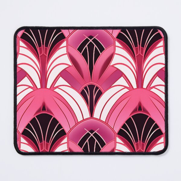 Item preview, Art Deco Pink-Magenta, White And Black Pattern designed and sold by DEC02.