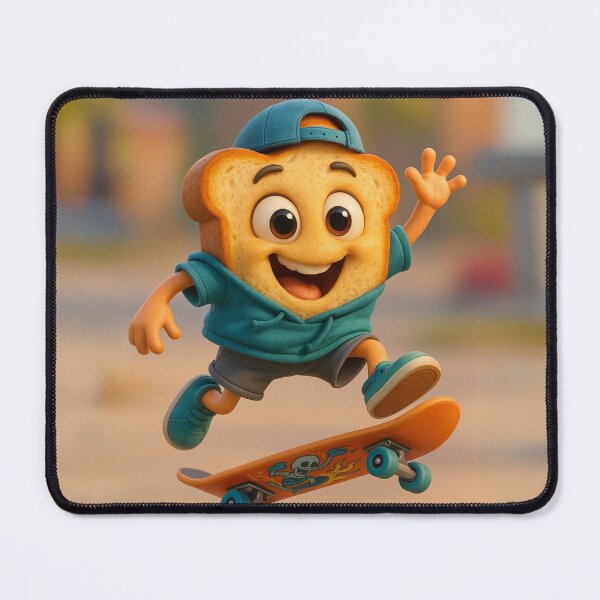 Item preview, Skater Toast designed and sold by Sillytoe.