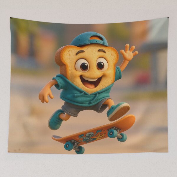 Item preview, Skater Toast designed and sold by Sillytoe.