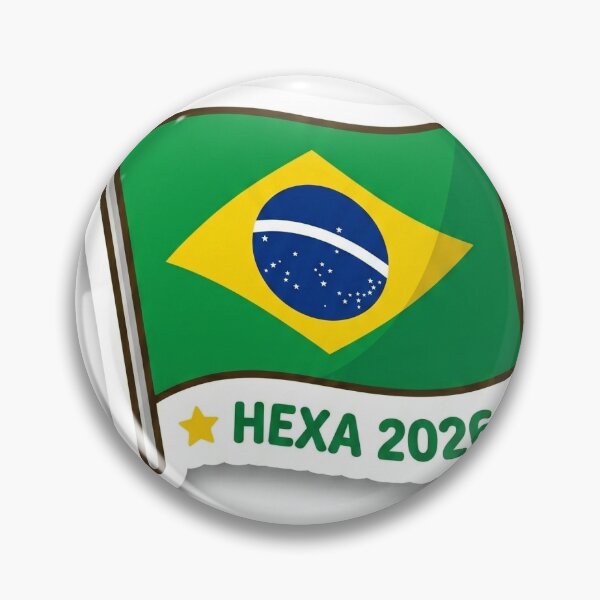 Item preview, Hexa do Brasil em 2026 designed and sold by AnnViStickers.