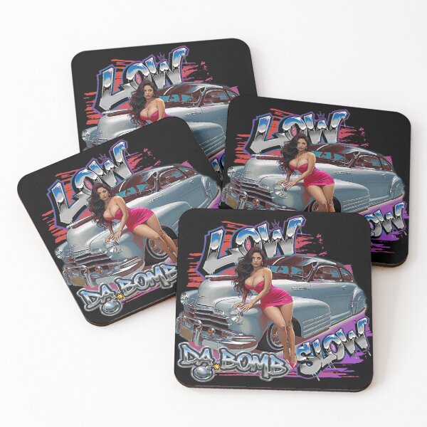 Item preview,  Chevy Lowrider oldies Chicano Cholo Latino West Coast Style Art designed and sold by AGED Limited.