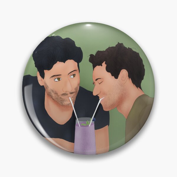 Item preview, Scott Hunter and Kip Grady on a smoothie date ??️ ❤skip❤ designed and sold by VisionsArts.