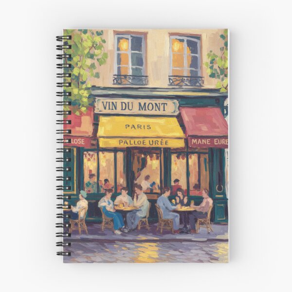 Item preview, French Evening Café Art | Bistro Wall Print designed and sold by CARRAANN.