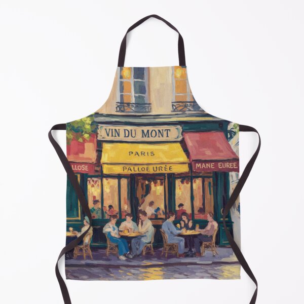 Item preview, French Evening Café Art | Bistro Wall Print designed and sold by CARRAANN.