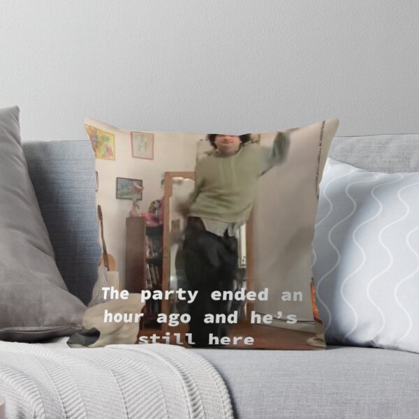Item preview, the party ended an hour ago and he's still here designed and sold by EigengrauART.