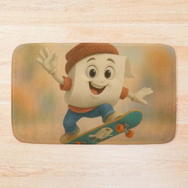Item preview, Skater Toilet Paper designed and sold by Sillytoe.