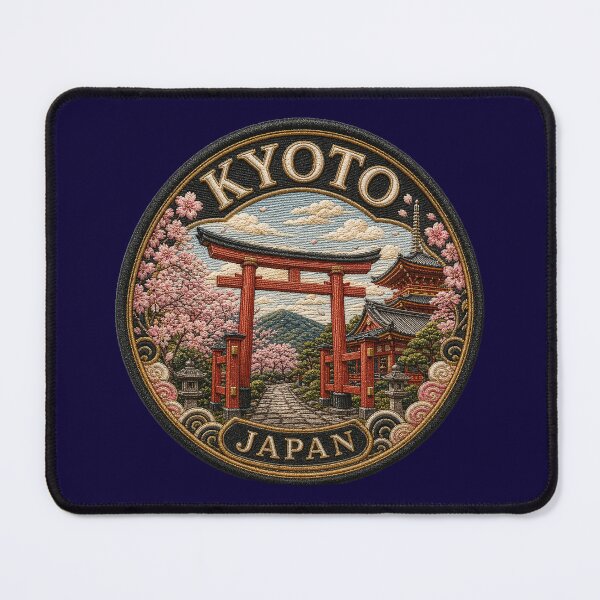Item preview, Kyoto, Japan – Torii Path, Cherry Blossoms & Temple Architecture designed and sold by Girih.