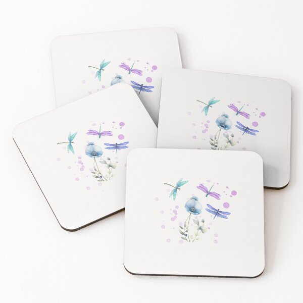 Item preview, Whispers of Light – Dragonflies in Bloom designed and sold by MadeByMira.
