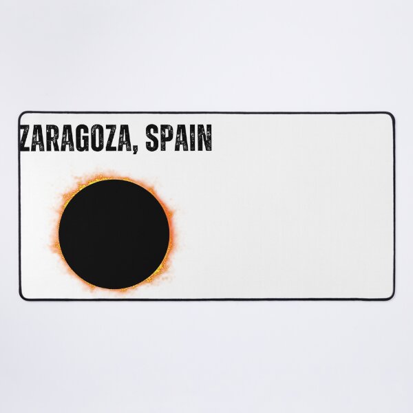 Item preview, Zaragoza Spain 2026 Total Sun Obscuration designed and sold by snowry.