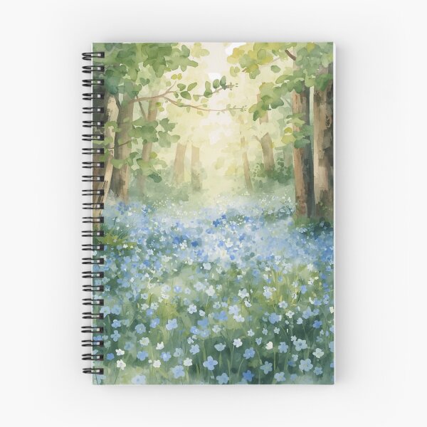 Item preview, Forget Me Not Forest Glade designed and sold by Poplartree.