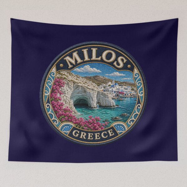Item preview, Milos, Greece – Cliffs, Sea Caves & Cycladic Architecture designed and sold by Girih.