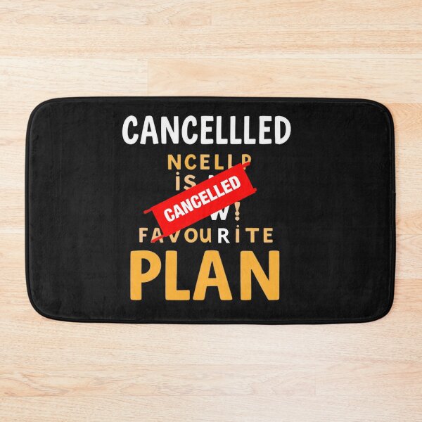 Item preview, Cancelled Is My Favourite Plan Introvert Quote designed and sold by artlife4.