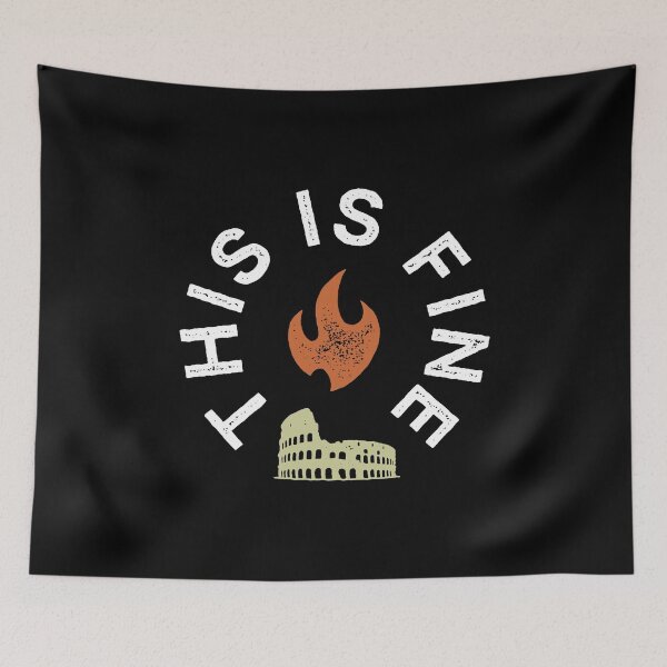 Item preview, THIS IS FINE designed and sold by Syahrasi.
