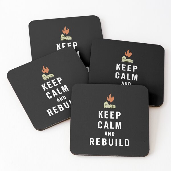 Item preview, KEEP CALM AND REBUILD designed and sold by Syahrasi.
