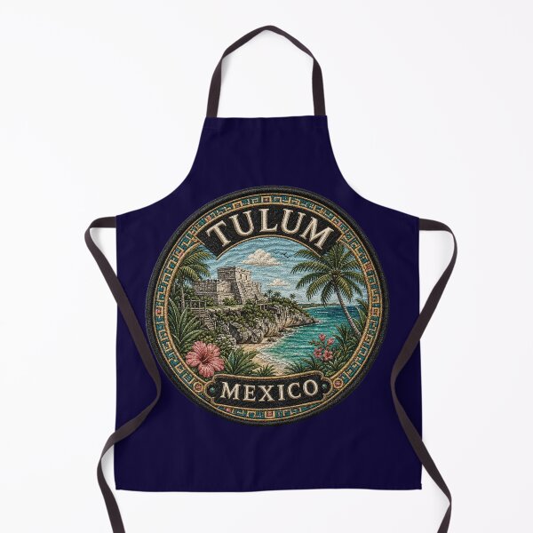 Item preview, Tulum, Mexico – Mayan temples, Caribbean coast & tropical flora designed and sold by Girih.