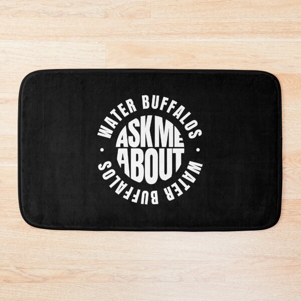 Item preview, Ask Me About Water Buffalos designed and sold by MaryAller.