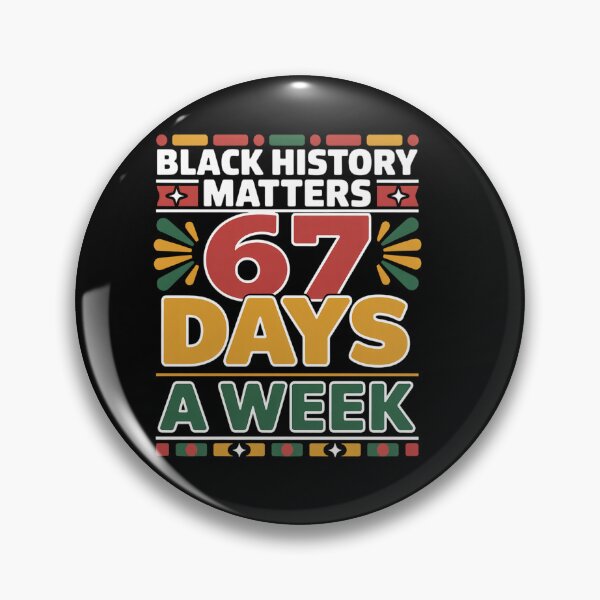Item preview, Black History Month Six Seven Funny Meme 6 7 Women Men designed and sold by BlassmausArt.