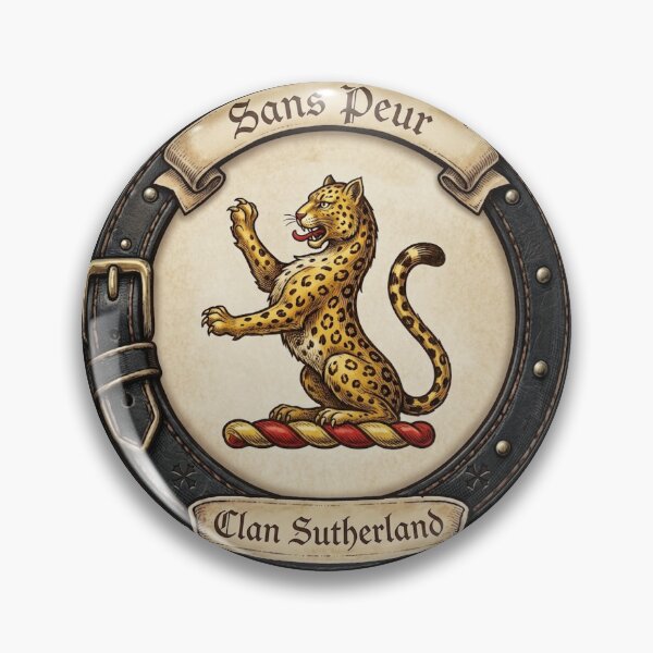 Item preview, Clan Sutherland Crest designed and sold by BagTown Clans.