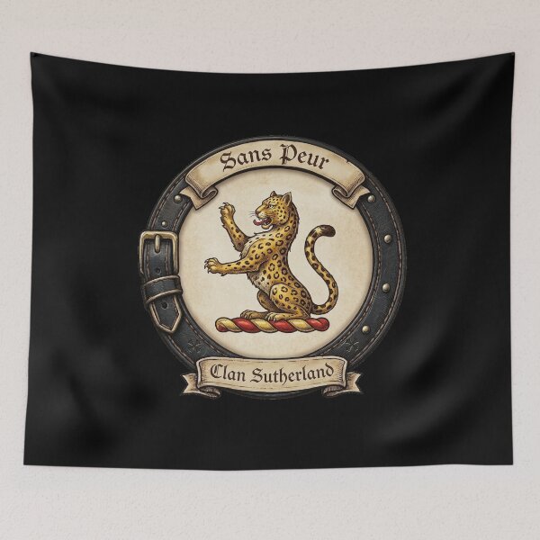 Item preview, Clan Sutherland Crest designed and sold by BagTown Clans.