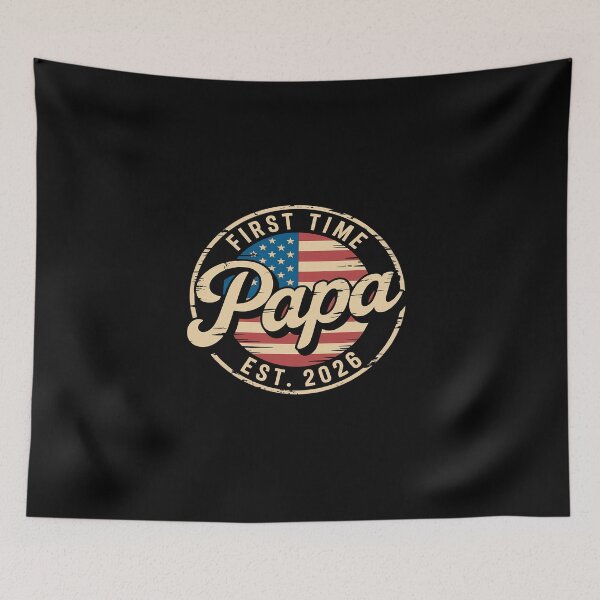 Item preview, dad ever US american flag gift for father's day designed and sold by BlassmausArt.