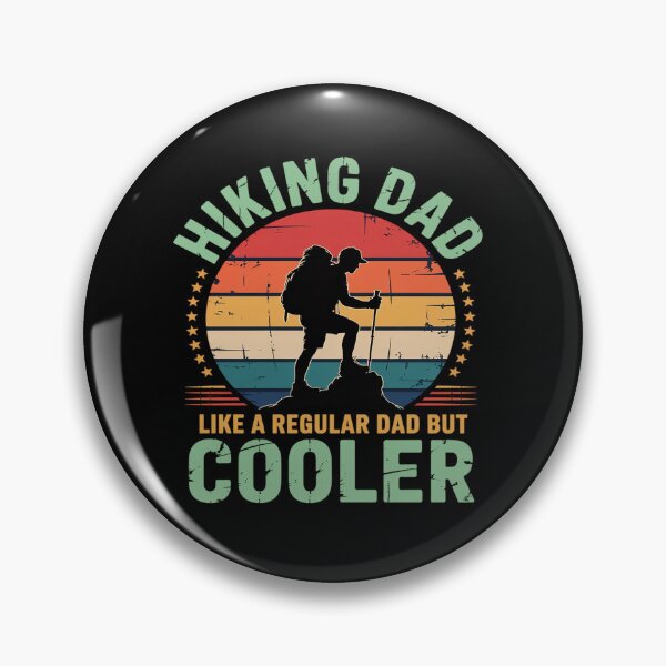Item preview, Funny Hiking Dad Like A Regular Dad Hiking Father's Day designed and sold by BlassmausArt.